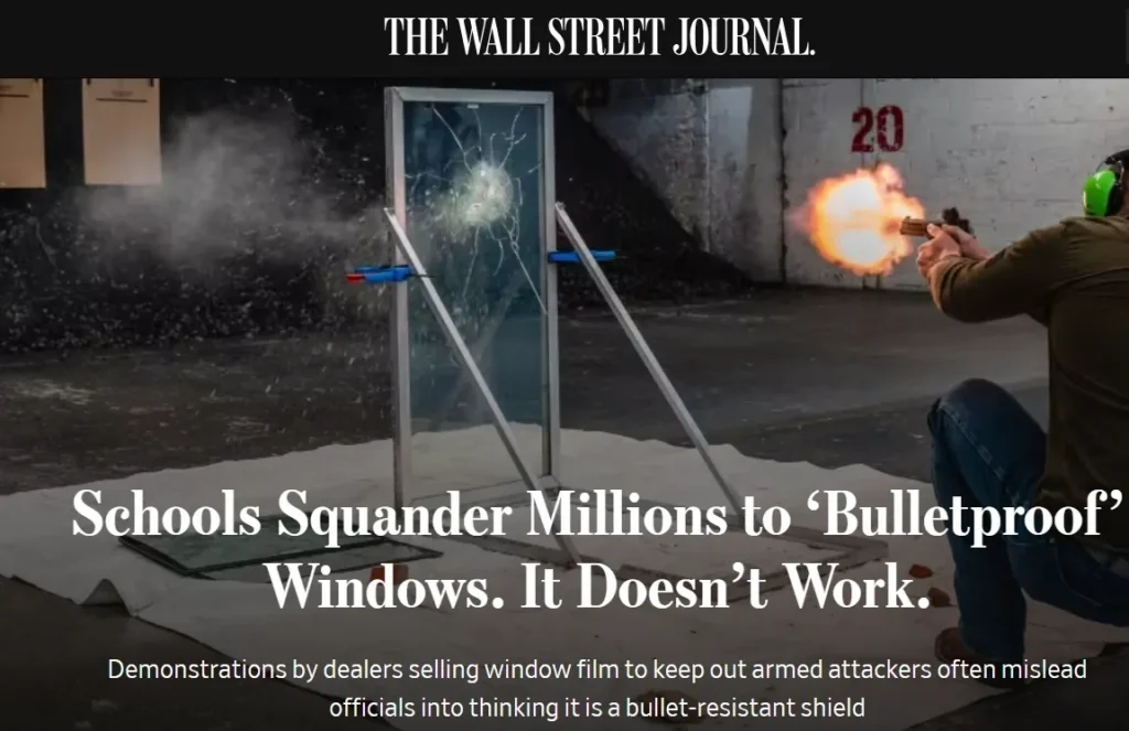 Wall Street Journal Article Eviscerates Bad Actors